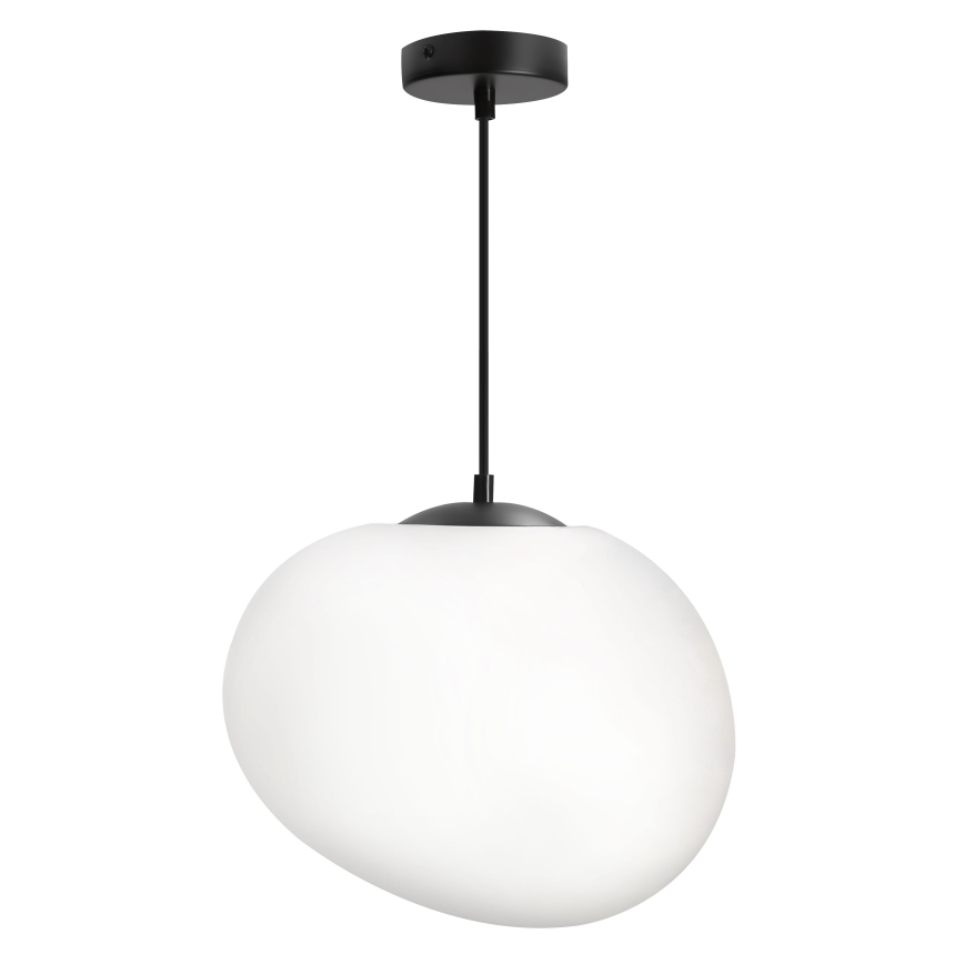 BRILAGI - Lampadario a cavo PEBBLES 1xE27/40W/230V Ø 25 cm nero