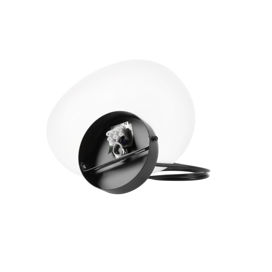 BRILAGI - Lampadario a cavo PEBBLES 1xE27/40W/230V Ø 25 cm nero