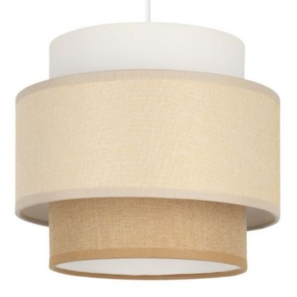 Brilagi - Lampadario a cavo RESNA 3xE27/60W/230V Ø 45 cm crema/beige