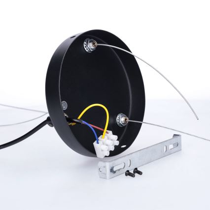 BRILAGI - Lampadario a cavo SELE 4xGU10/30W/230V nero