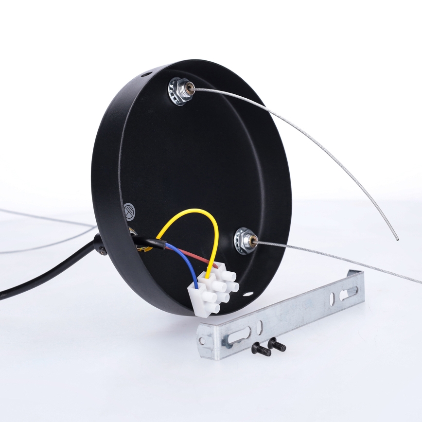 BRILAGI - Lampadario a cavo SELE 4xGU10/30W/230V nero