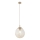 Brilagi - Lampadario a cavo VULCANO 1xE27/15W/230V beige/beige fumé