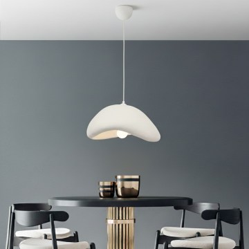 Brilagi - Lampadario a cavo WABI SABI 1xE27/40W/230V Ø 42 cm bianco