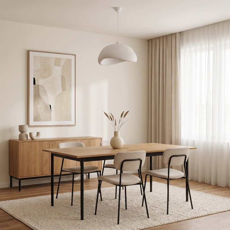 Brilagi - Lampadario a cavo WABI SABI 1xE27/40W/230V Ø 42 cm bianco