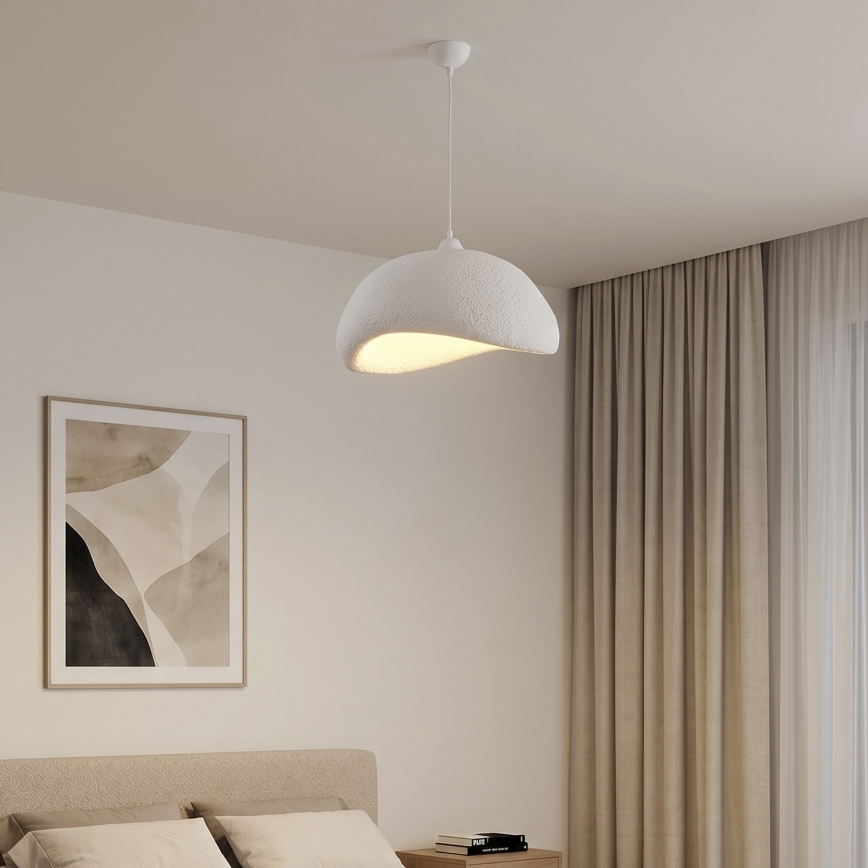 Brilagi - Lampadario a cavo WABI SABI 1xE27/40W/230V Ø 42 cm bianco