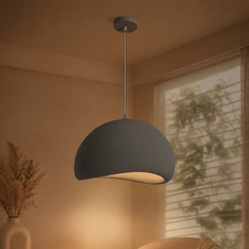 BRILAGI - Lampadario a cavo WABI SABI 1xE27/60W/230V Ø 40 cm grigio