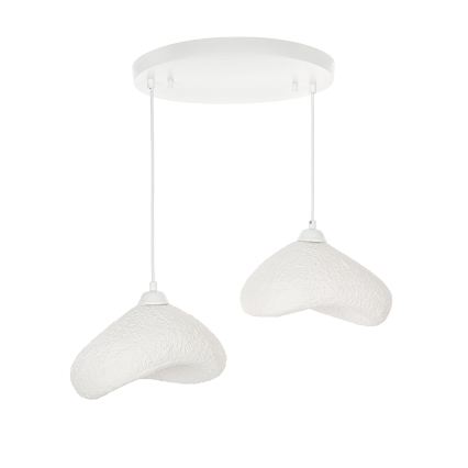 Brilagi - Lampadario a cavo WABI SABI 2xE27/40W/230V Ø 45 cm bianco