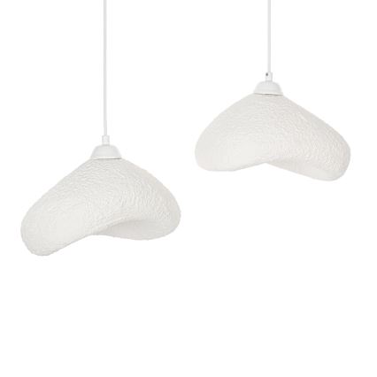 Brilagi - Lampadario a cavo WABI SABI 2xE27/40W/230V Ø 45 cm bianco