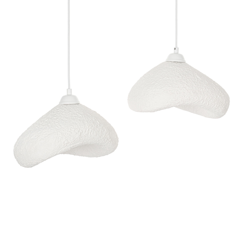 Brilagi - Lampadario a cavo WABI SABI 2xE27/40W/230V Ø 45 cm bianco