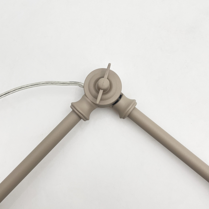 BRILAGI - Lampadario a LED regolabile su asta IRONBEAM 1xE27/60W/230V beige