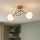 Brilagi - Lampadario a plafone 2xE27/60W/230V beige/oro