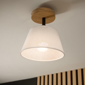 Brilagi - Lampadario a plafone ANTHONY 1xE14/60W/230V quercia/bianco