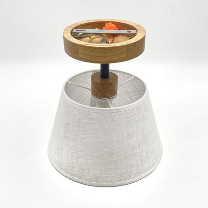 Brilagi - Lampadario a plafone ANTHONY 1xE14/60W/230V quercia/bianco