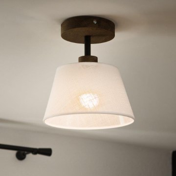 Brilagi - Lampadario a plafone ANTHONY 1xE14/60W/230V quercia/bianco