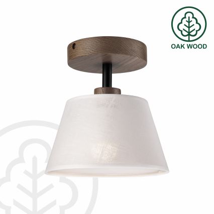 Brilagi - Lampadario a plafone ANTHONY 1xE14/60W/230V quercia/bianco