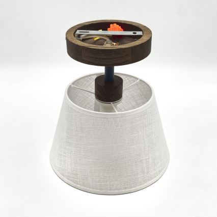 Brilagi - Lampadario a plafone ANTHONY 1xE14/60W/230V quercia/bianco