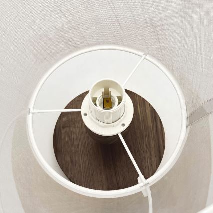 Brilagi - Lampadario a plafone ANTHONY 1xE14/60W/230V quercia/bianco