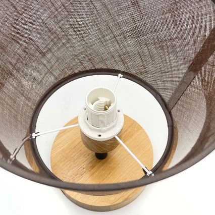Brilagi - Lampadario a plafone ANTHONY 1xE14/60W/230V quercia/marrone