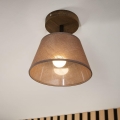Brilagi - Lampadario a plafone ANTHONY 1xE14/60W/230V quercia/marrone