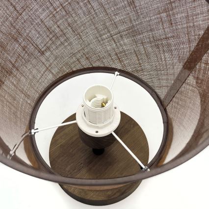 Brilagi - Lampadario a plafone ANTHONY 1xE14/60W/230V quercia/marrone