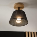 Brilagi - Lampadario a plafone ANTHONY 1xE14/60W/230V quercia/nero