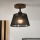 Brilagi - Lampadario a plafone ANTHONY 1xE14/60W/230V quercia/nero