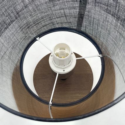 Brilagi - Lampadario a plafone ANTHONY 1xE14/60W/230V quercia/nero