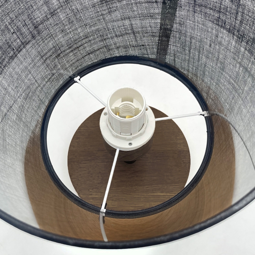 Brilagi - Lampadario a plafone ANTHONY 1xE14/60W/230V quercia/nero