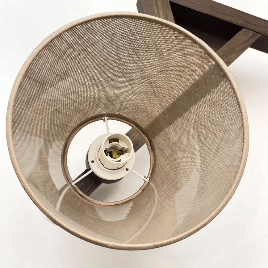 Brilagi - Lampadario a plafone ANTHONY 3xE14/40W/230V quercia/beige