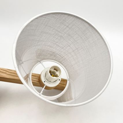 Brilagi - Lampadario a plafone ANTHONY 3xE14/40W/230V quercia/bianco