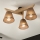 Brilagi - Lampadario a plafone ANTHONY 3xE14/40W/230V quercia/marrone