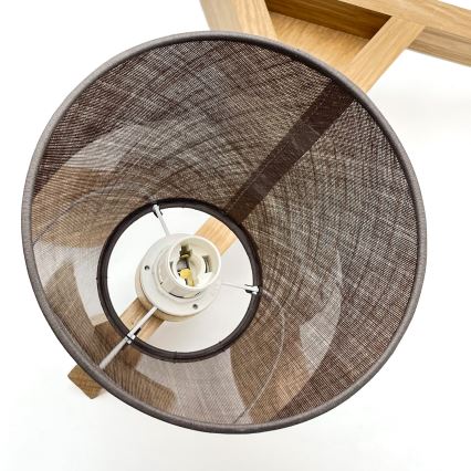 Brilagi - Lampadario a plafone ANTHONY 3xE14/40W/230V quercia/marrone