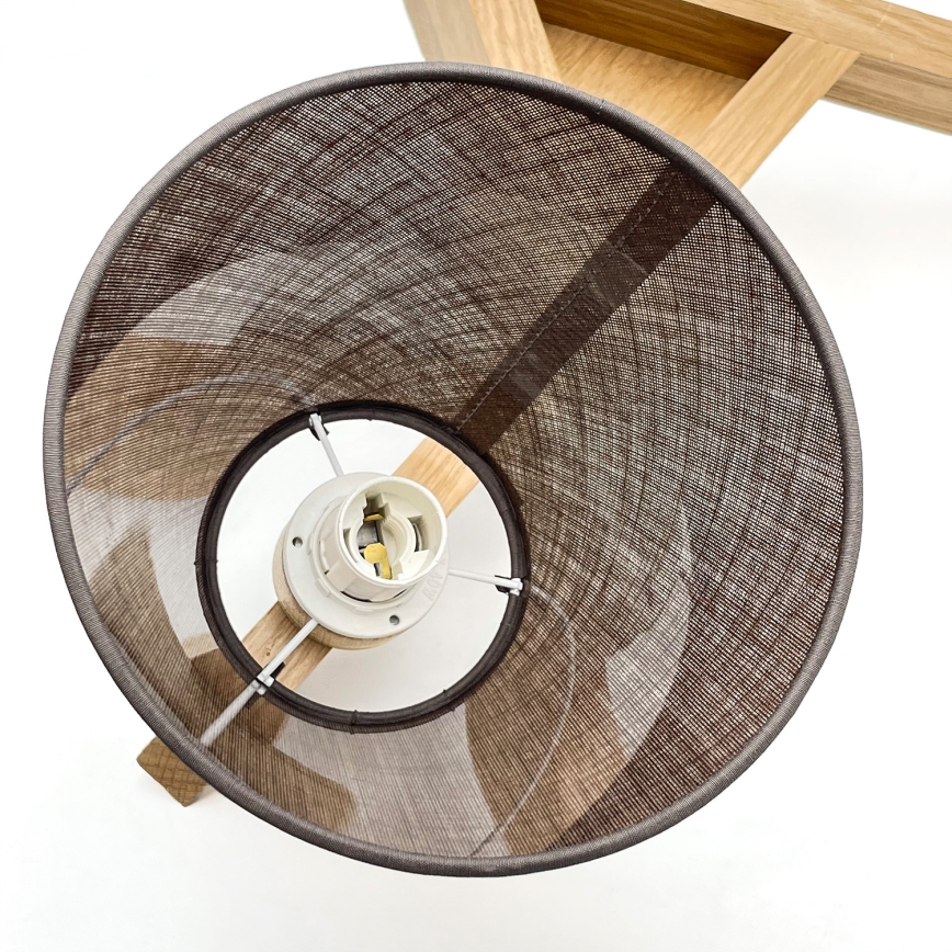 Brilagi - Lampadario a plafone ANTHONY 3xE14/40W/230V quercia/marrone