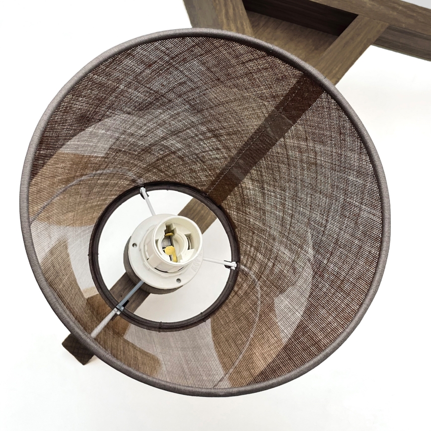 Brilagi - Lampadario a plafone ANTHONY 3xE14/40W/230V quercia/marrone