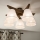 Brilagi - Lampadario a plafone ANTHONY 5xE14/40W/230V quercia/bianco