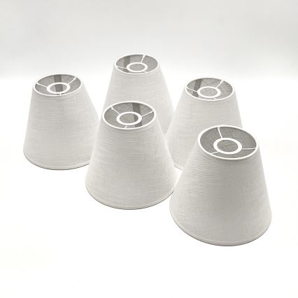 Brilagi - Lampadario a plafone ANTHONY 5xE14/40W/230V quercia/bianco