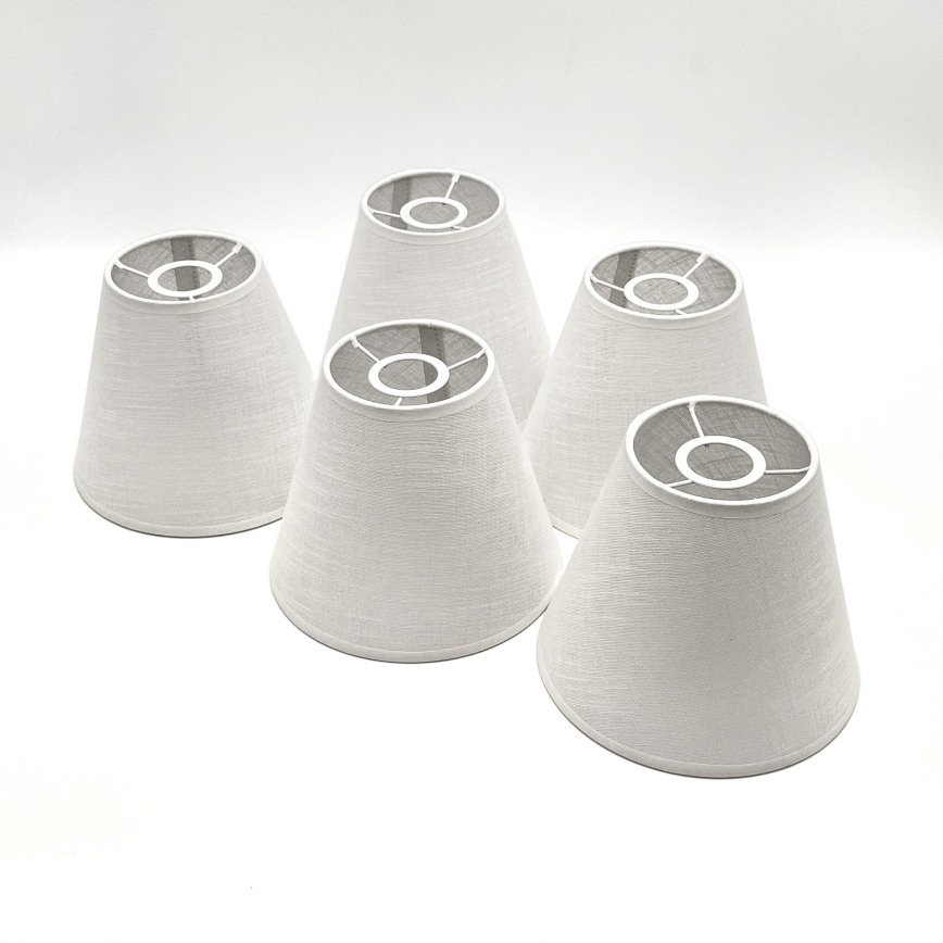 Brilagi - Lampadario a plafone ANTHONY 5xE14/40W/230V quercia/bianco