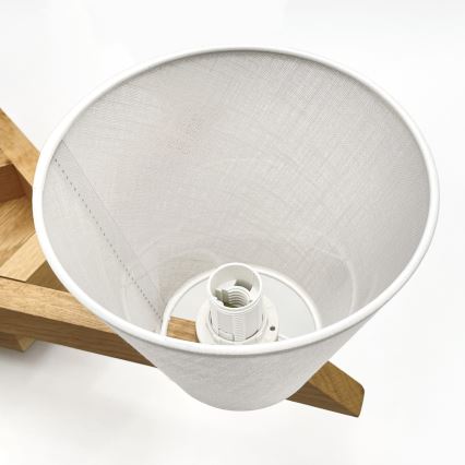Brilagi - Lampadario a plafone ANTHONY 5xE14/40W/230V quercia
