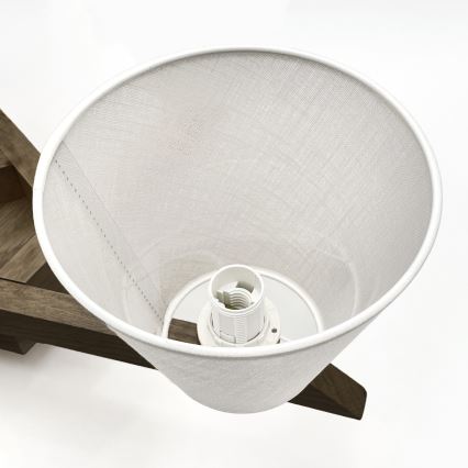 Brilagi - Lampadario a plafone ANTHONY 5xE14/40W/230V quercia