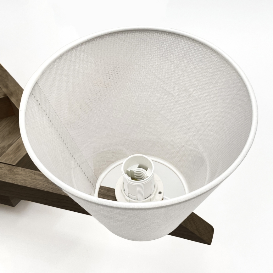 Brilagi - Lampadario a plafone ANTHONY 5xE14/40W/230V quercia