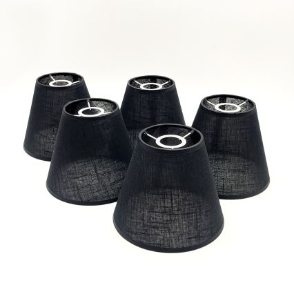 Brilagi - Lampadario a plafone ANTHONY 5xE14/40W/230V quercia/nero