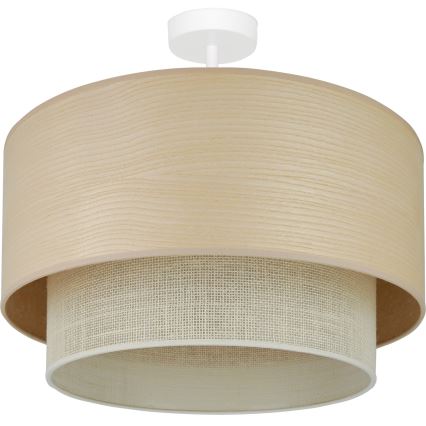 Brilagi - Lampadario a plafone ARIZONA BOHO 1xE27/15W/230V diametro 45 cm color crema/beige
