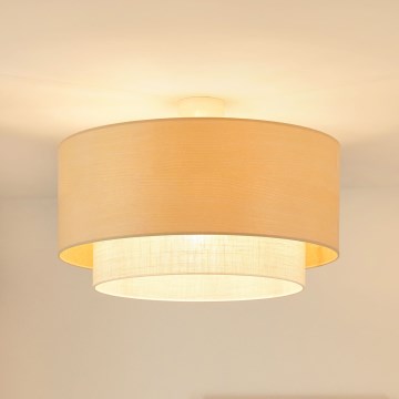 Brilagi - Lampadario a plafone ARIZONA BOHO 1xE27/15W/230V diametro 60 cm beige