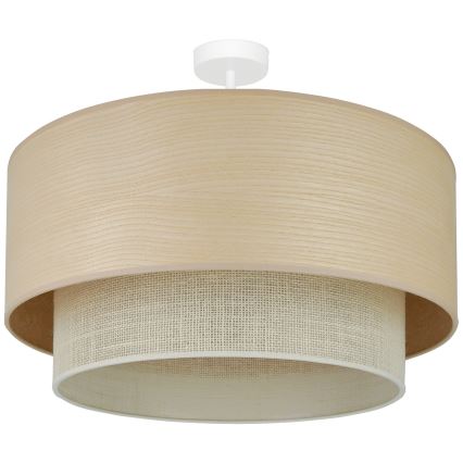 Brilagi - Lampadario a plafone ARIZONA BOHO 1xE27/15W/230V diametro 60 cm beige
