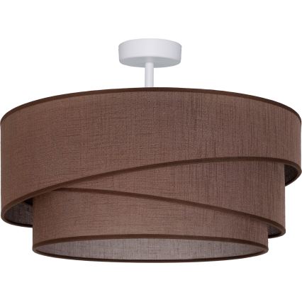 Brilagi - Lampadario a plafone ARROW 1xE27/60W/230V Ø 45 cm marrone