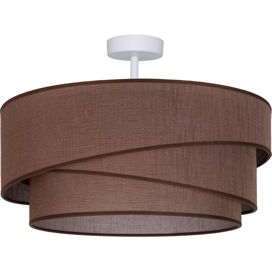 Brilagi - Lampadario a plafone ARROW 1xE27/60W/230V Ø 45 cm marrone