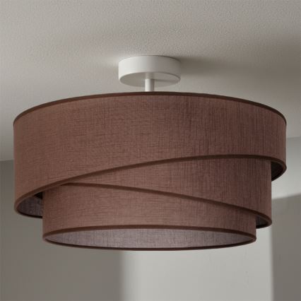 Brilagi - Lampadario a plafone ARROW 1xE27/60W/230V Ø 45 cm marrone