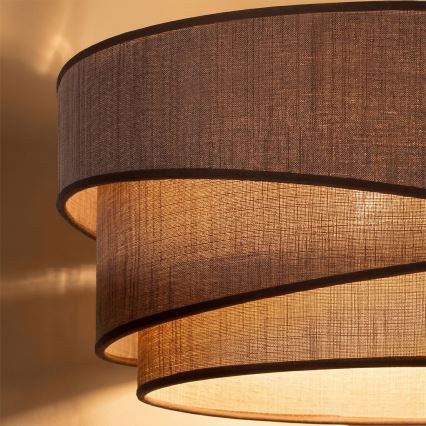 Brilagi - Lampadario a plafone ARROW 1xE27/60W/230V Ø 45 cm marrone