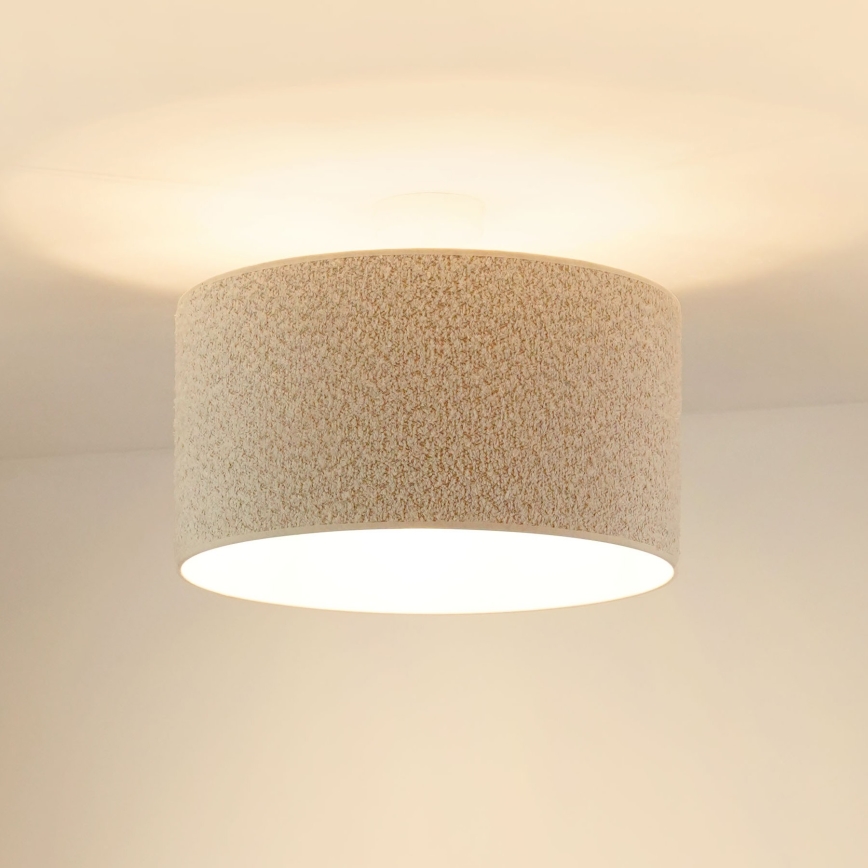 Brilagi - Lampadario a plafone BOUCLE ROLLER 1xE27/15W/230V diametro 45 cm color crema