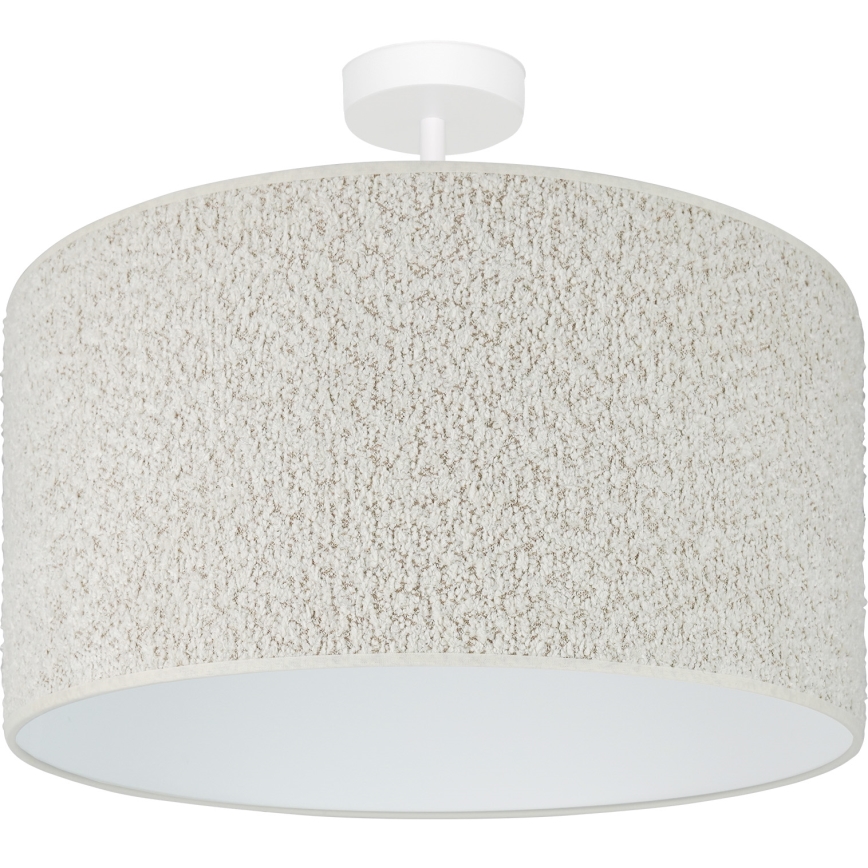 Brilagi - Lampadario a plafone BOUCLE ROLLER 1xE27/15W/230V diametro 45 cm color crema